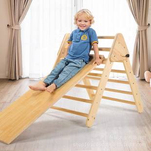 儿童架宝宝室960内户外体能训练攀架木质爬登攀架室内攀岩攀爬爬