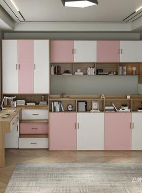 儿童房间合小户型榻米床男女孩学习桌转角书衣柜床一体XET榻组半