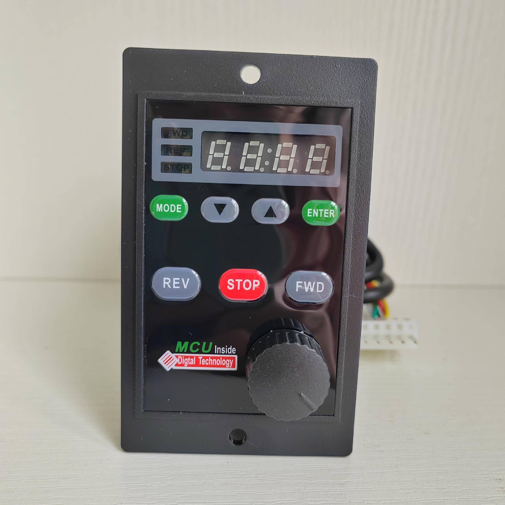 智能ERF显交流调速器MCU减数速电机达驱动器开关正反转马60W0W120