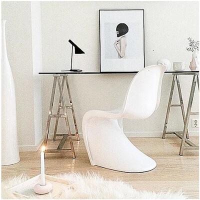 科期餐北欧现代台KQA072极简约创意钢化玻餐璃桌不锈钢小户型饭桌