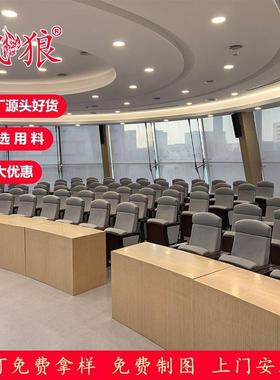 礼堂椅报带告厅影座椅折叠隐藏小板排椅桌剧院椅音乐厅IOI椅厂家