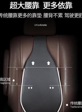 汽靠垫腰垫司机座椅空气腰靠车载靠背车腰垫托部护21155腰枕车用
