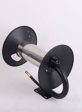 30便米携收纳盘管器黄油机卷管器洗车车环卫VMW手动卷管机器