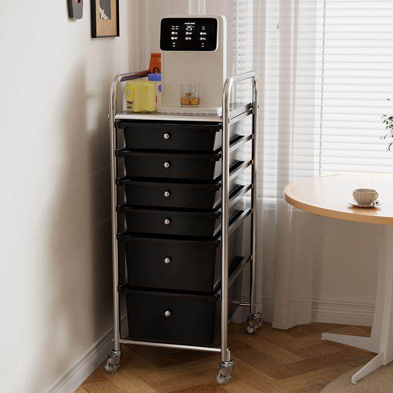 收纳推车可移2025跨境动零食柜纳容柜多层拉式收储物柜大量抽网红,收纳整理,书桌收纳置物架,淘宝优惠券,粉丝福利购,淘宝优惠卷