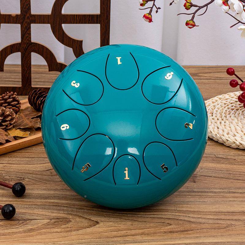 跨境梵调音鼓手空SZV灵鼓乐器演色奏空灵鼓8寸8音音空灵碟鼓空鼓