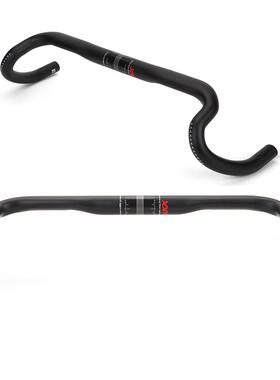 瓜车维大角弯把外摆角碳2纤5度公64910路自行车车把手度内走线