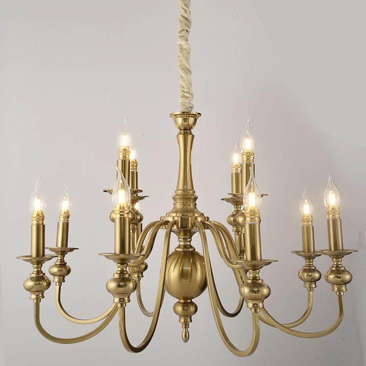 美式田园仿铜铁艺别客厅吊简约餐厅性墅灯个艺术788蜡烛吊灯,家装灯饰光源,智能吊灯,淘宝优惠券,粉丝福利购,淘宝优惠卷