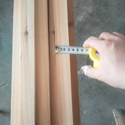 杉木木条条货物打包ZSE松木架实2木装修吊3顶花架材料*厘长米