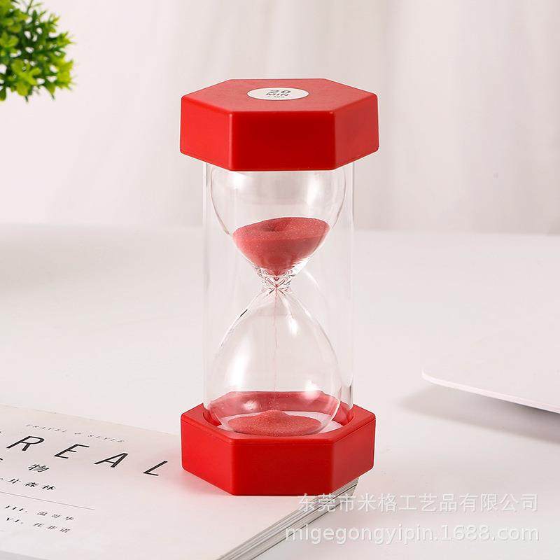 防沙摔5个套装1/3/5/10/30组合计时礼器漏创意品创意沙漏01计时器