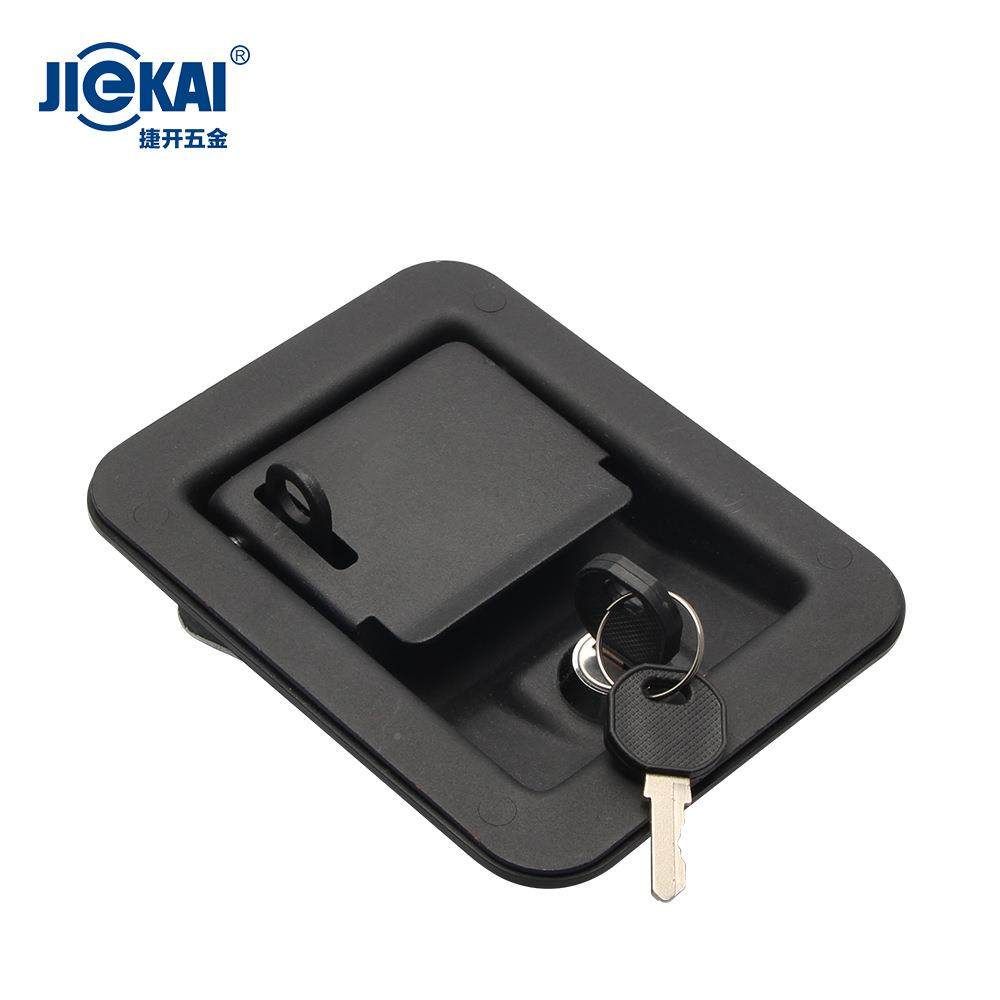 MB07房车4锁内通塑MB407料面板锁电外柜箱机械门锁汽车改开装车