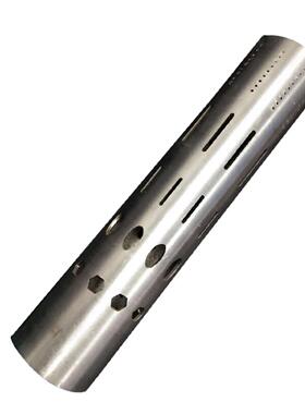 304不锈钢毛细不激光切管打管开口孔316l锈钢圆管开口打孔激99164