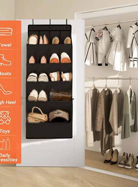 新款牛津布1500001格物底收纳挂袋门后杂物收袋纳多平功能储挂袋