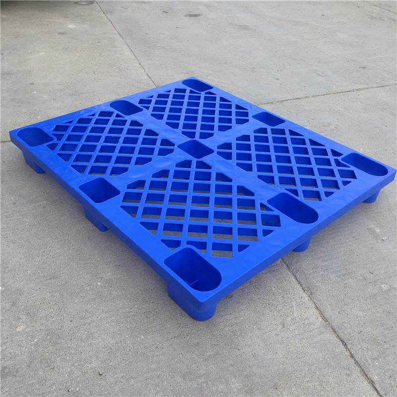厚塑料托盘东莞塑胶卡板出用九脚加网格胶栈板仓库防货XWI潮塑垫