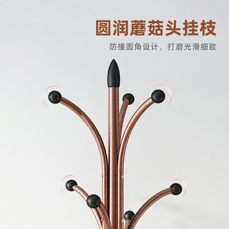 简大理石帽架落地室挂衣衣卧架室内立式大理石铁衣服架子现代约家