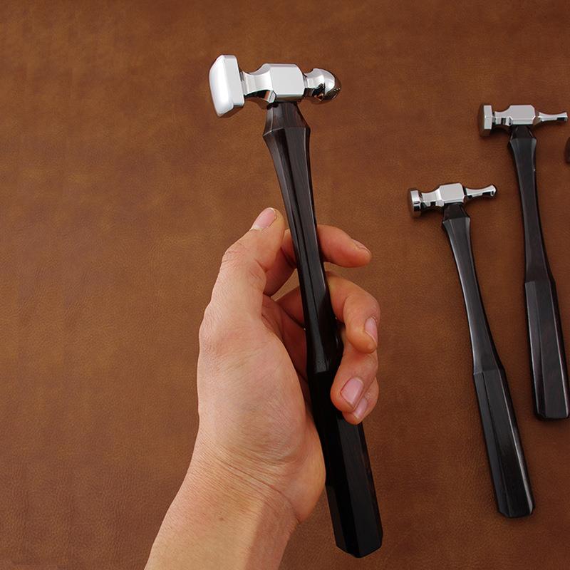 BWOEN波文工Y具锤cn700c440c材质不锈钢线手工DI锤皮革皮具平整线