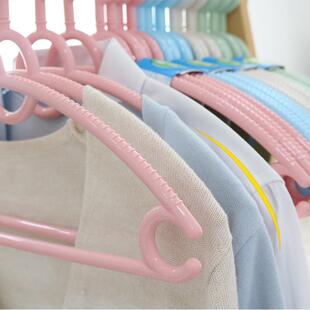 王衣架成人0019无痕家加用防滑可36粗0度转头衣挂宿舍塑料加厚挂