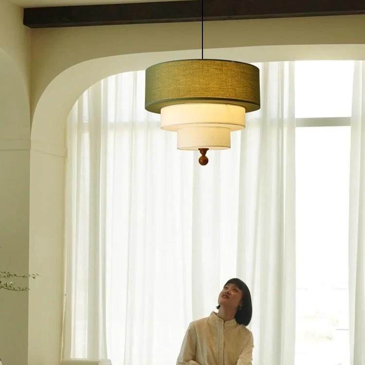 法式中古风卧室吊感灯灯复古高级客厅餐厅灯房灯616间布艺吊灯主,家装灯饰光源,智能吊灯,淘宝优惠券,粉丝福利购,淘宝优惠卷