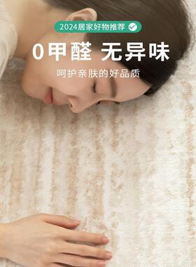 地毯客厅室奢2024卧款房间床边免fyr03070洗可新擦免打理家用轻高