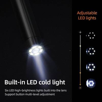 厂家货高窥清现带屏43inskam11英寸高清工业内镜8mm.汽车检测内窥