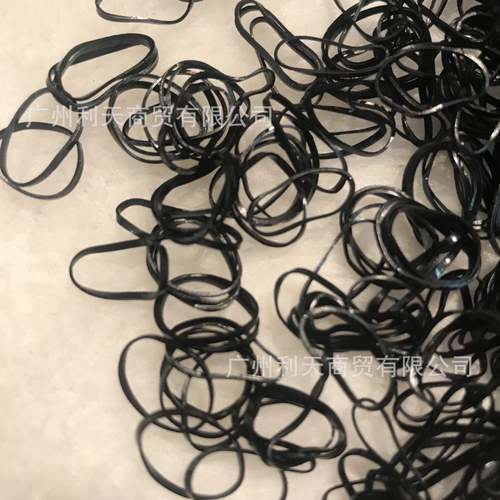 一公斤两斤装1000g大包装TCX超细皮筋造晚装特细隐色形黑扎头型发