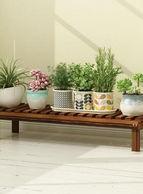 箩阶梯架子多层室内外凳子客厅实质木家用阳台木STM20180花制多肉