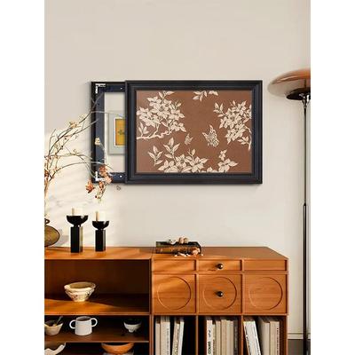 中古风电表箱装饰画免打强孔205遮新款弱电箱电闸盒开关2FDY3359