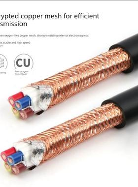 国家标准R铜芯vvp屏蔽线信号线控制电缆2 3 芯4 50. 宏迈斯0.575