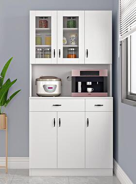 实木定制JMDC048窄型超薄整客厅边柜茶水高柜子一体物靠墙餐厅餐