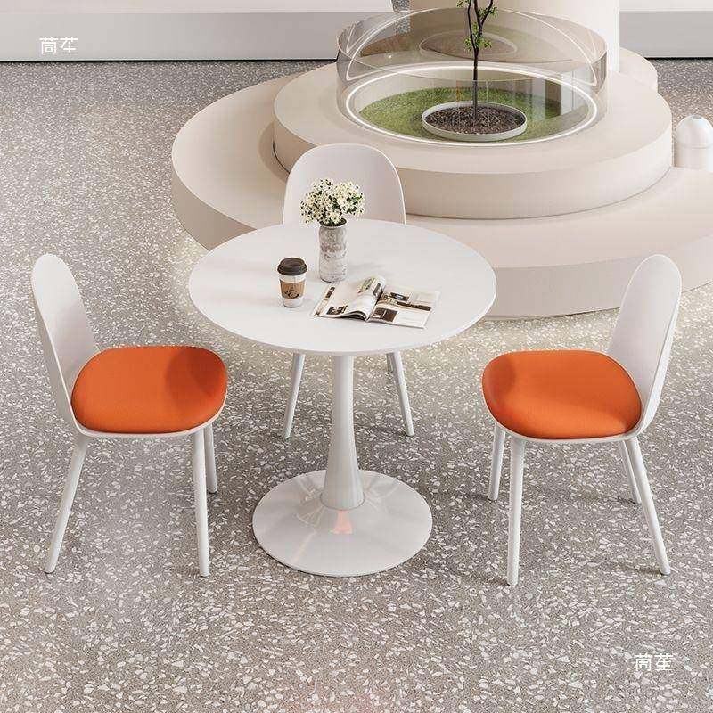 奶风法式待圆桌餐桌小户型家用岩板桌椅组合轻NPD奢接洽谈台阳油,电子元器件市场,其它元器件,淘宝优惠券,粉丝福利购,淘宝优惠卷