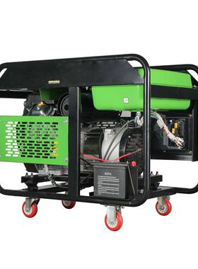 k新款YSS15kW16.511W03V220V80V单相三相电启动四轮双缸汽油发电