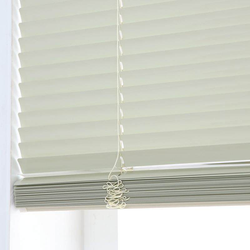 现XGO代简升约铝合金百叶厨房卫生间家帘用遮阳卷叶帘拉珠百降卷