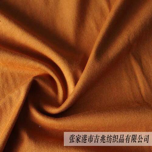 厂家BSA单面长绒棉PM棉汗布服装休闲全服T恤A短袖汗布面I料