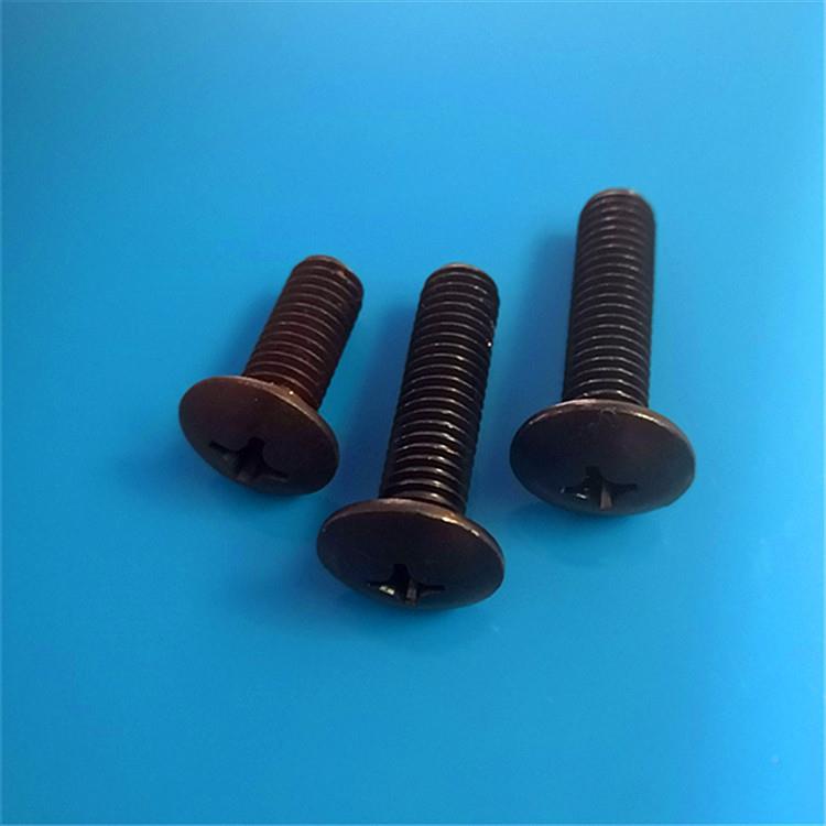 TM8*黑208*258*08*3520638*40色扁圆头螺丝音箱家具螺厂丝家直销