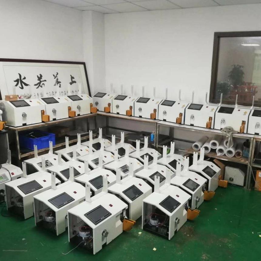 半自动带VMC绕线扎线型机绕圈扎机绑带机绕字圆型数据电源线音频