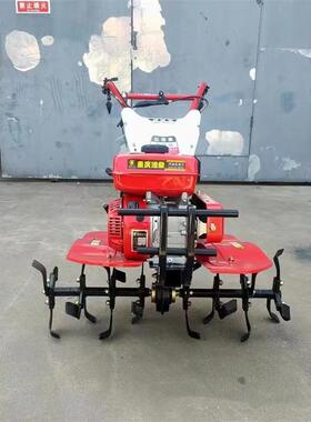 耘翻地柴油大马力耕OUS地园机犁田机大棚果松耕土耕除草机两驱微