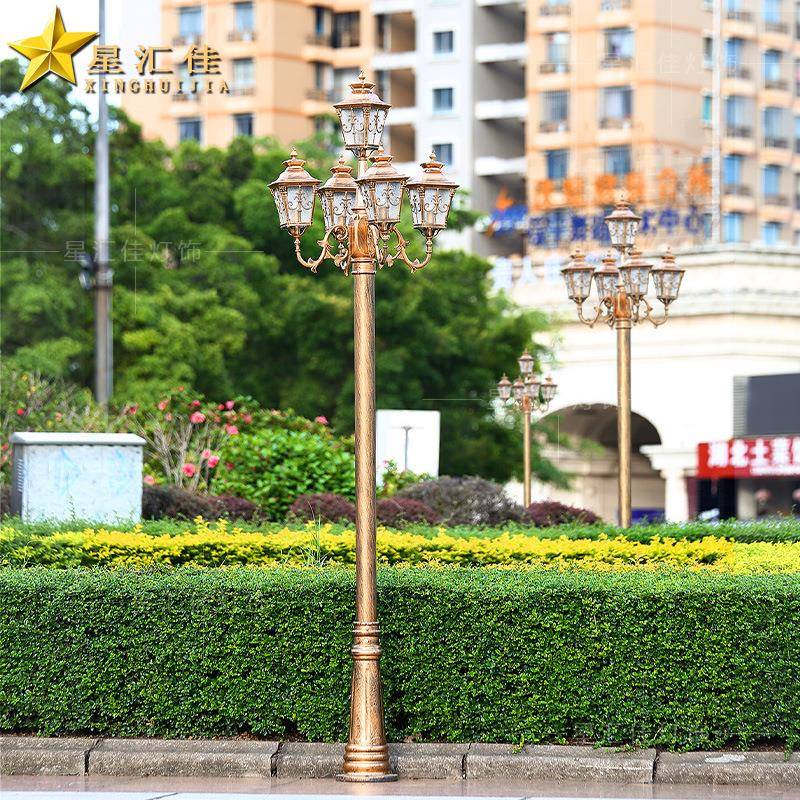 欧式庭院复古户外防灯花园墅别家用院子3米XHJ-TY63小区景观水led