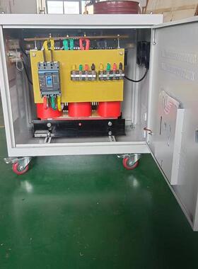 三相干式变5压器50KVA0JOVKW三相2v20变三相38v国外电0源电压转换