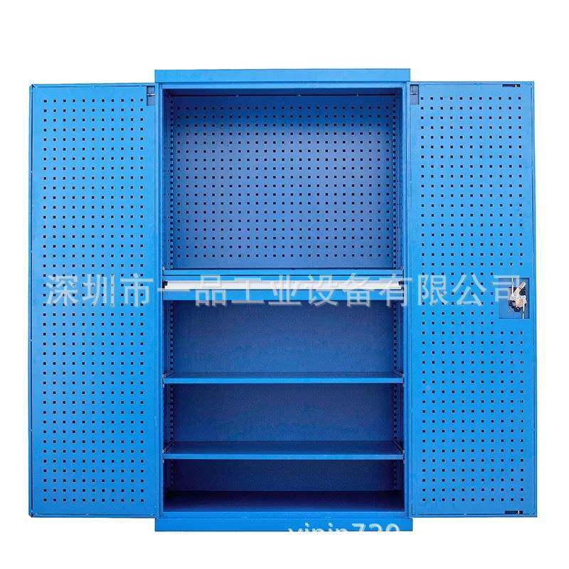 双柜开门型置物型工具柜YP-ZWG02重有隔板储物柜五金工具层板整理