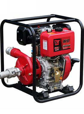 德飒动力.5柴油LSM高压铸铁泵径40mm移动防汛寸小型柴口1油机抽水