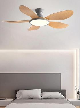 厅吸顶风扇灯餐364吊扇灯AS扇叶客厅卧室灯带风扇B体电一扇灯