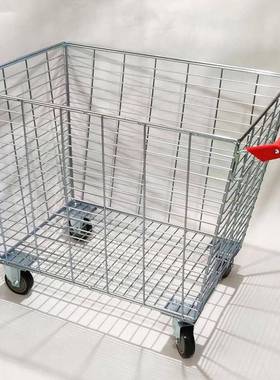 超市车电商拣推服装货车物流推手货加高款车理货市网XGR篮车带赵