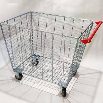 超市车电商拣推服装货车物流推手货加高款车理货市网XGR篮车带赵