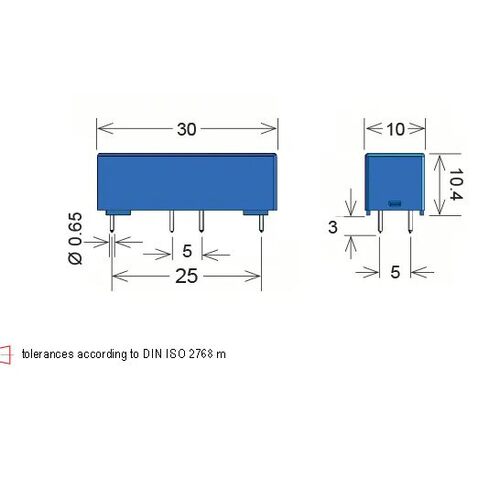 Standex relays 继电器  LI系列干簧继电器 LI0402D121R-10