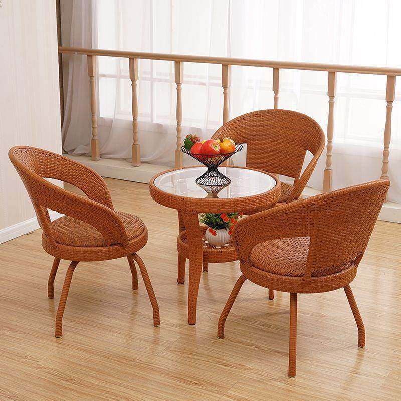 件阳外台休闲桌椅椅旋转三套家用室内休闲藤见详情庭院转椅户组合,商业/办公家具,商用藤编家具,淘宝优惠券,粉丝福利购,淘宝优惠卷