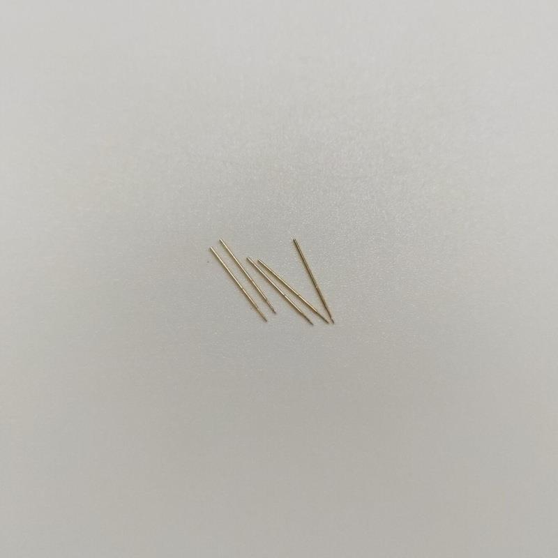 A038-F探针0.P8测试针顶0.43探针12mm长弹簧小四爪针拍1件PA038-F