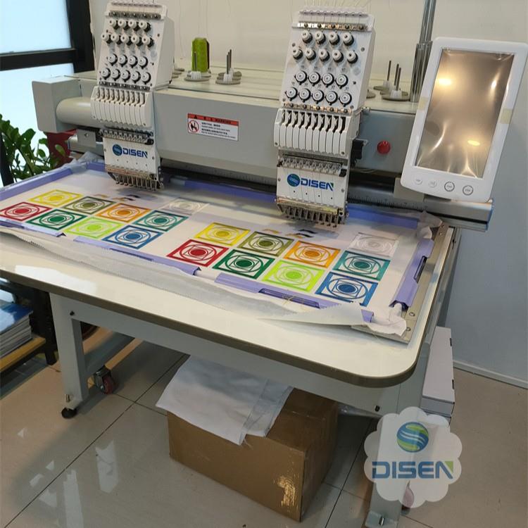 电绣花机双头刺绣衣机全自动小型家用商脑用电动NCT剪线成帽绣机