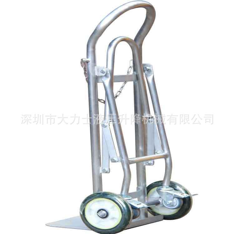 304不锈钢气瓶搬运车铁链PPS钢车气瓶瓶手推车TY带120B