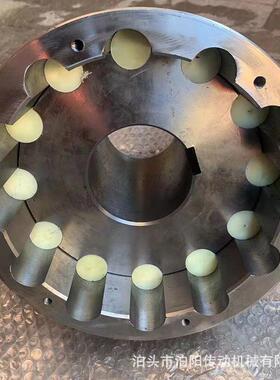 H尼龙弹性柱销联轴器带制动轴AIW器HL7联HL3HL4轮HLL5轮齿联轴器