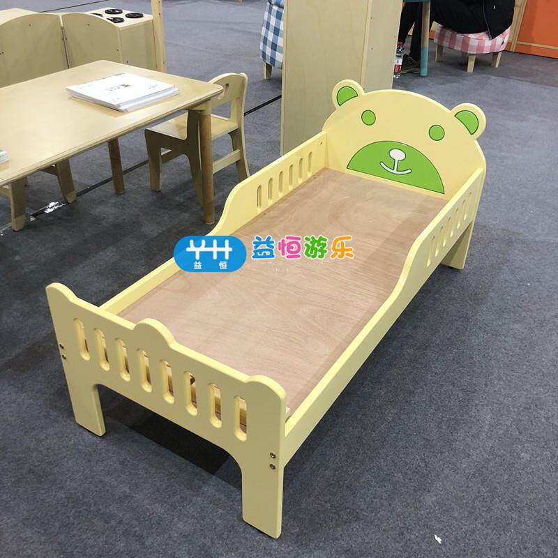 幼儿园休息午休造床儿白色卡通汽车型床早木教托管制ANU童欧式午