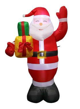 m圣诞装道品灯光充气活动场地布置具1.5m/1饰GFV.8充气礼包圣诞老